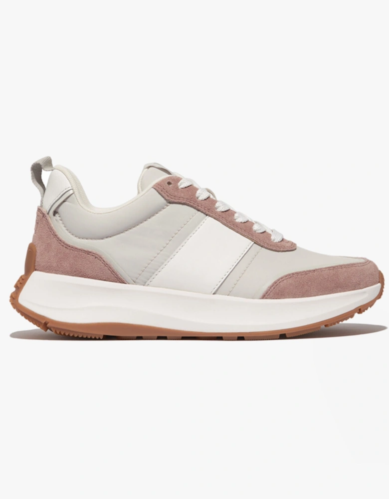 F-MODE Womens Trainers Dusky Pink Mix