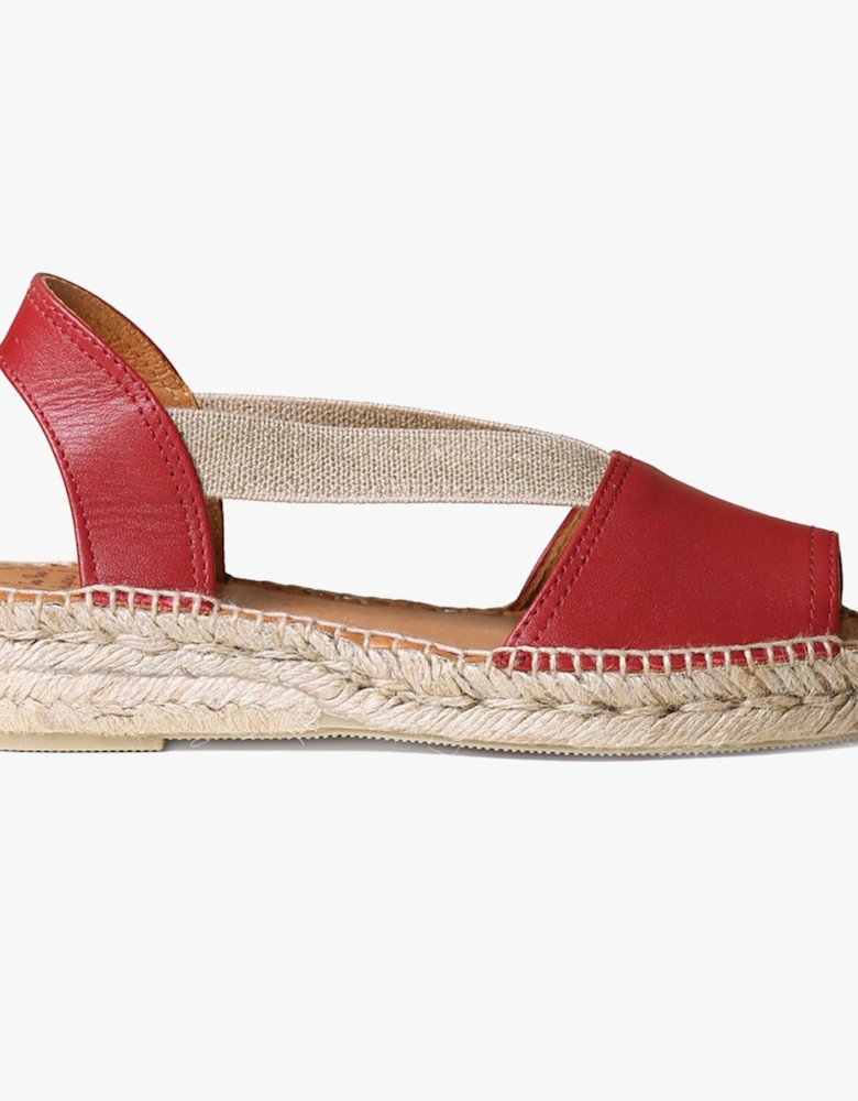 ETNA Womens Espadrille Red