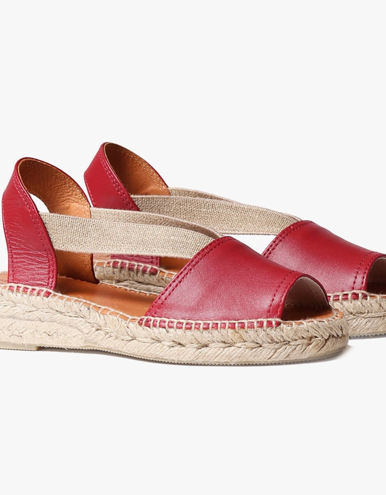 ETNA Womens Espadrille Red