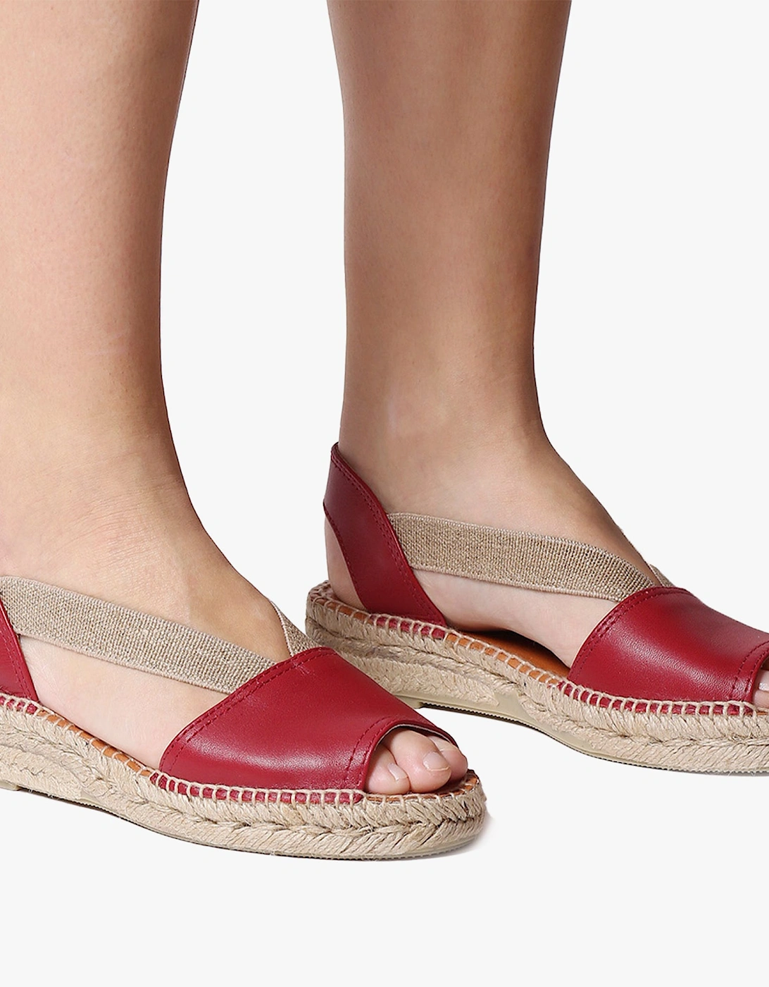 ETNA Womens Espadrille Red