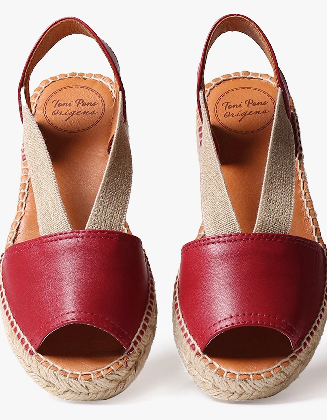 ETNA Womens Espadrille Red