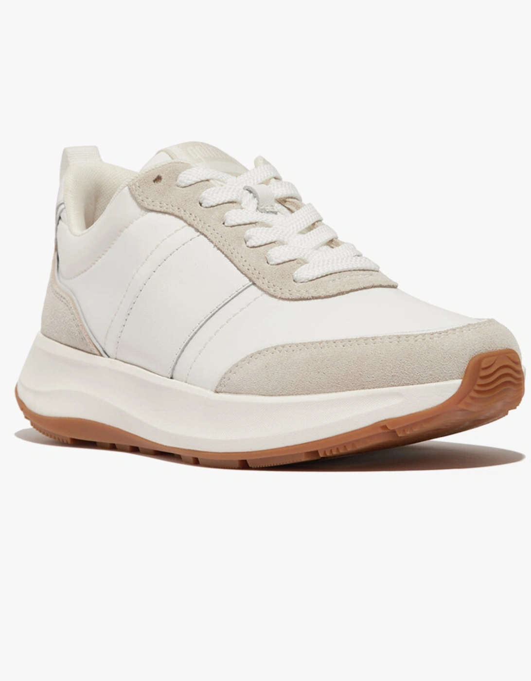 F-MODE Womens Trainers Urban White Mix