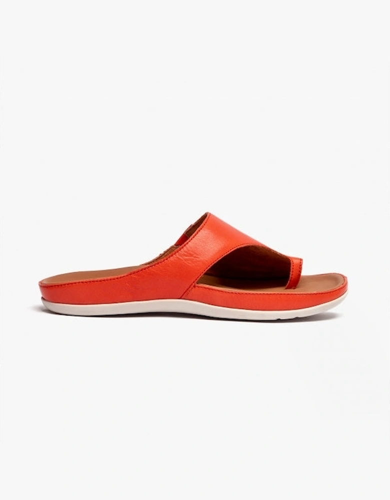 CAPRI II Womens Toe-Loop Sandals Orange