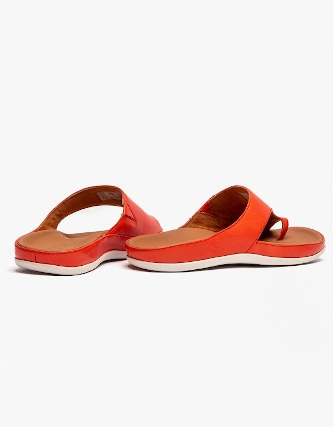 CAPRI II Womens Toe-Loop Sandals Orange