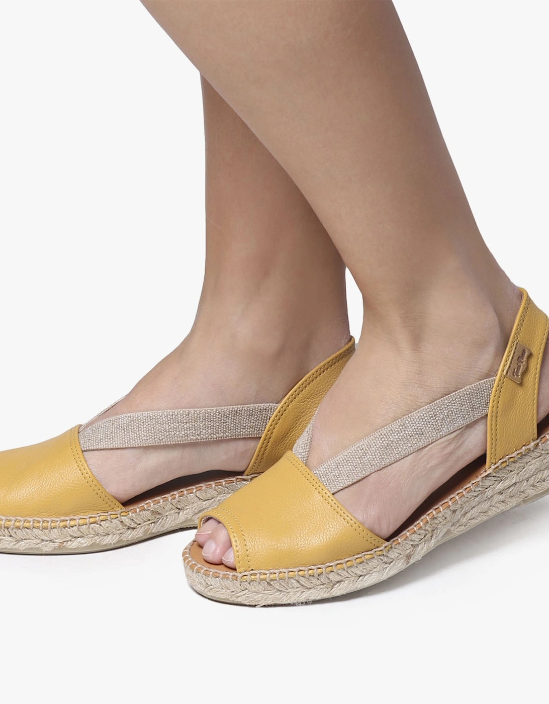 ETNA Womens Espadrille Sandals Ochre