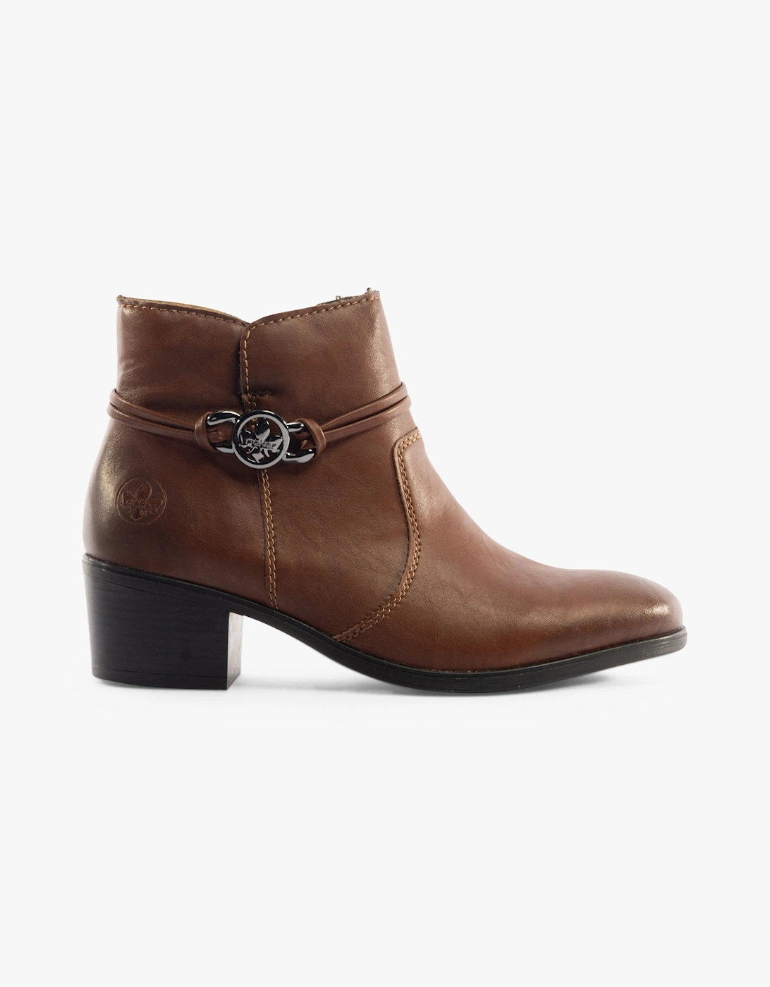 Women's Rieker 73970-22 Womens Boots Brown - Size: 3.5