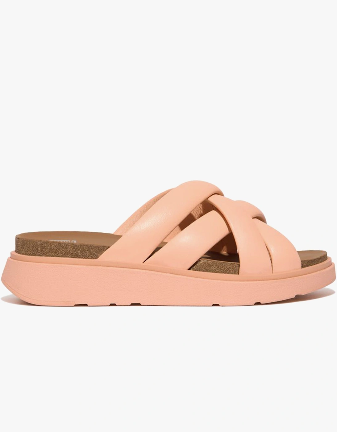 Women's FitFlop GEN-FF PADDED-STRAP Womens Slides Blushy - Pink - Size: 4