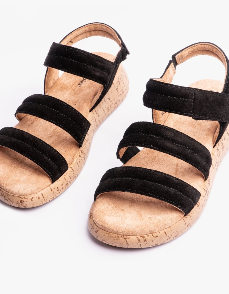 SKYE Womens Sandals Black