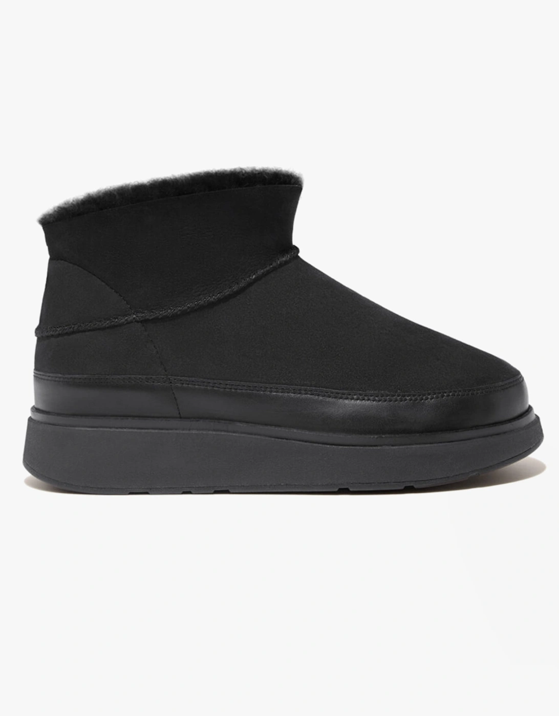 Women's FitFlop GEN-FF ULTRA-MINI Womens Boots All Black - Size: 4