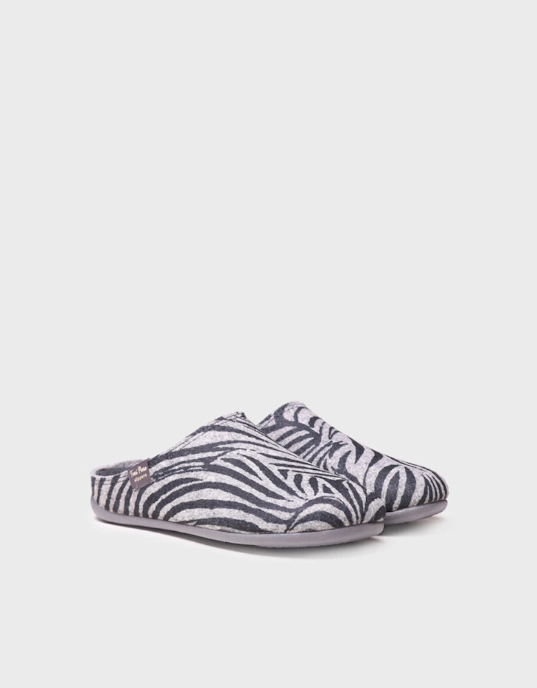 MAUI-NM Womens Slippers Zebra