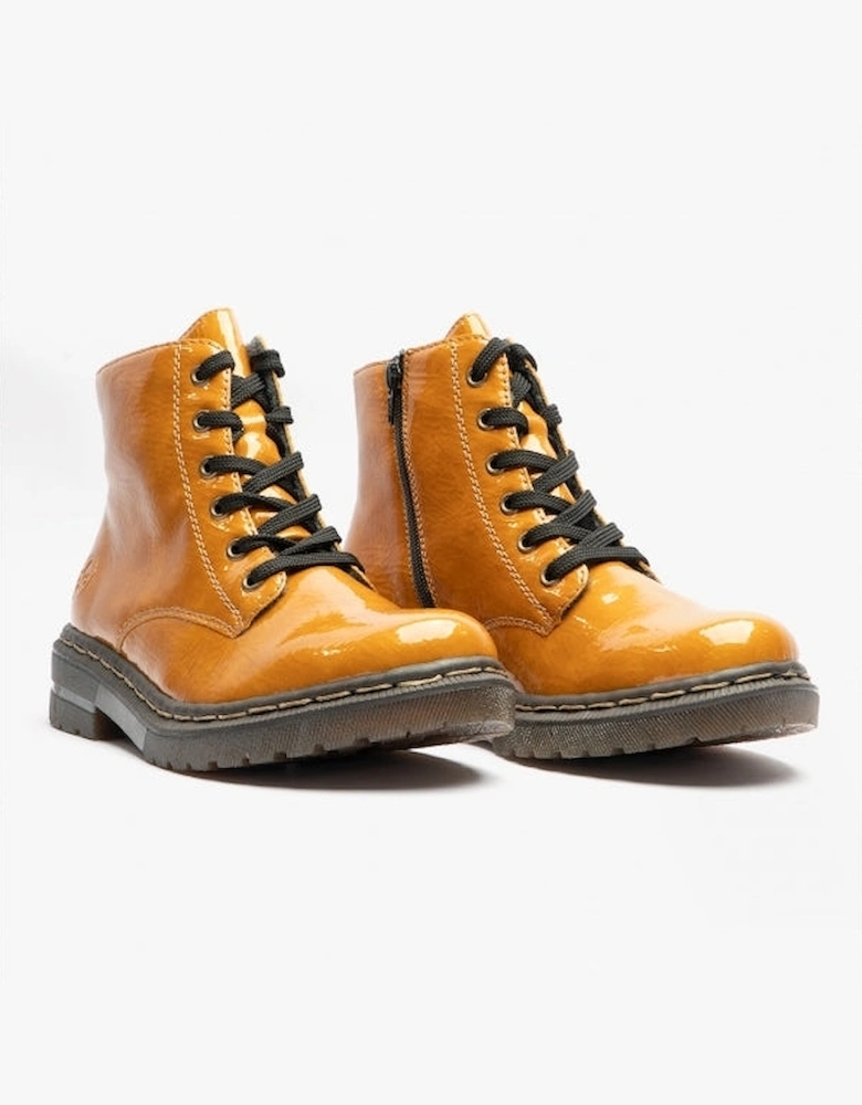 78240-68 Womens Ankle Boots Yellow