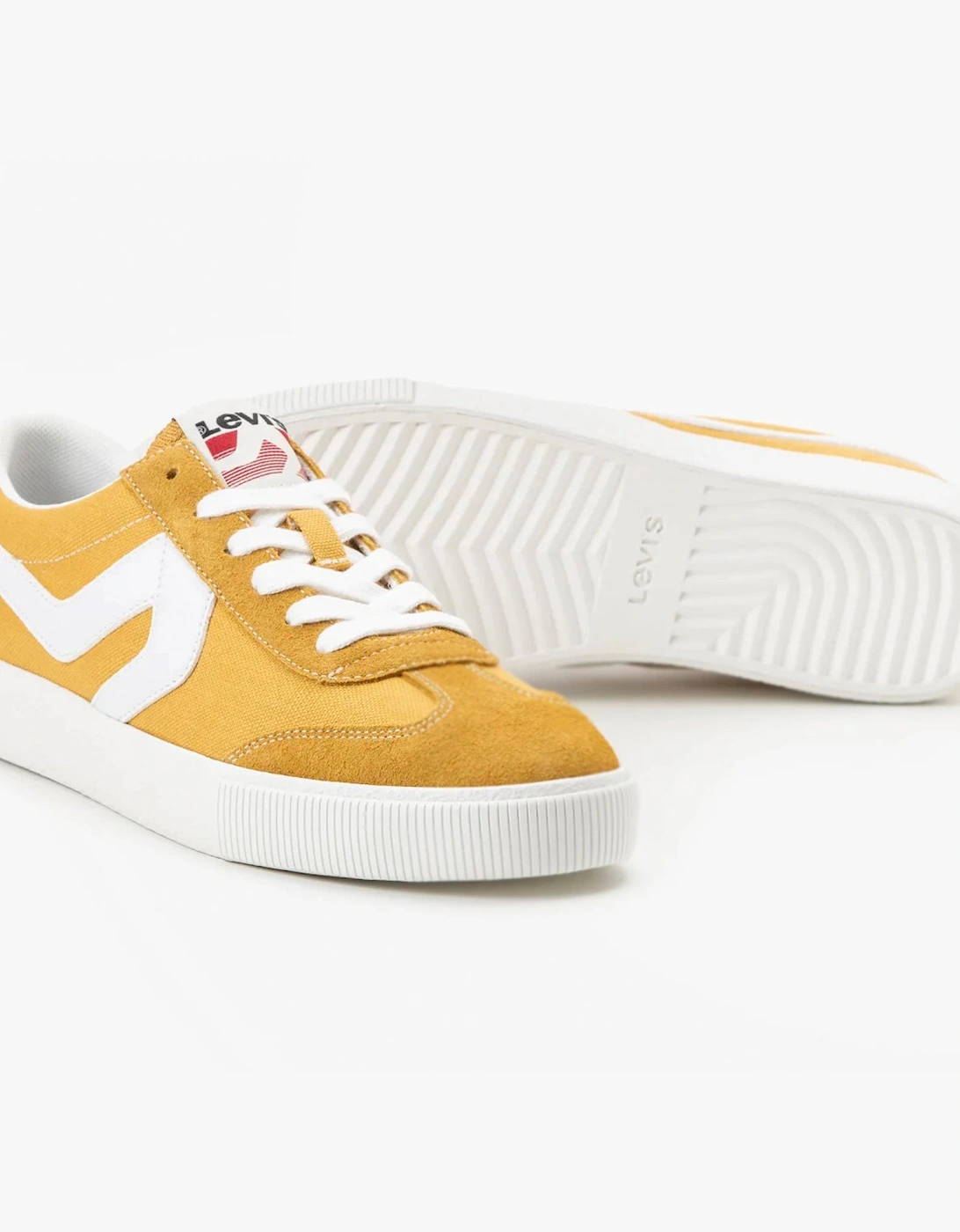 SNEAK Mens Trainers Medium Yellow