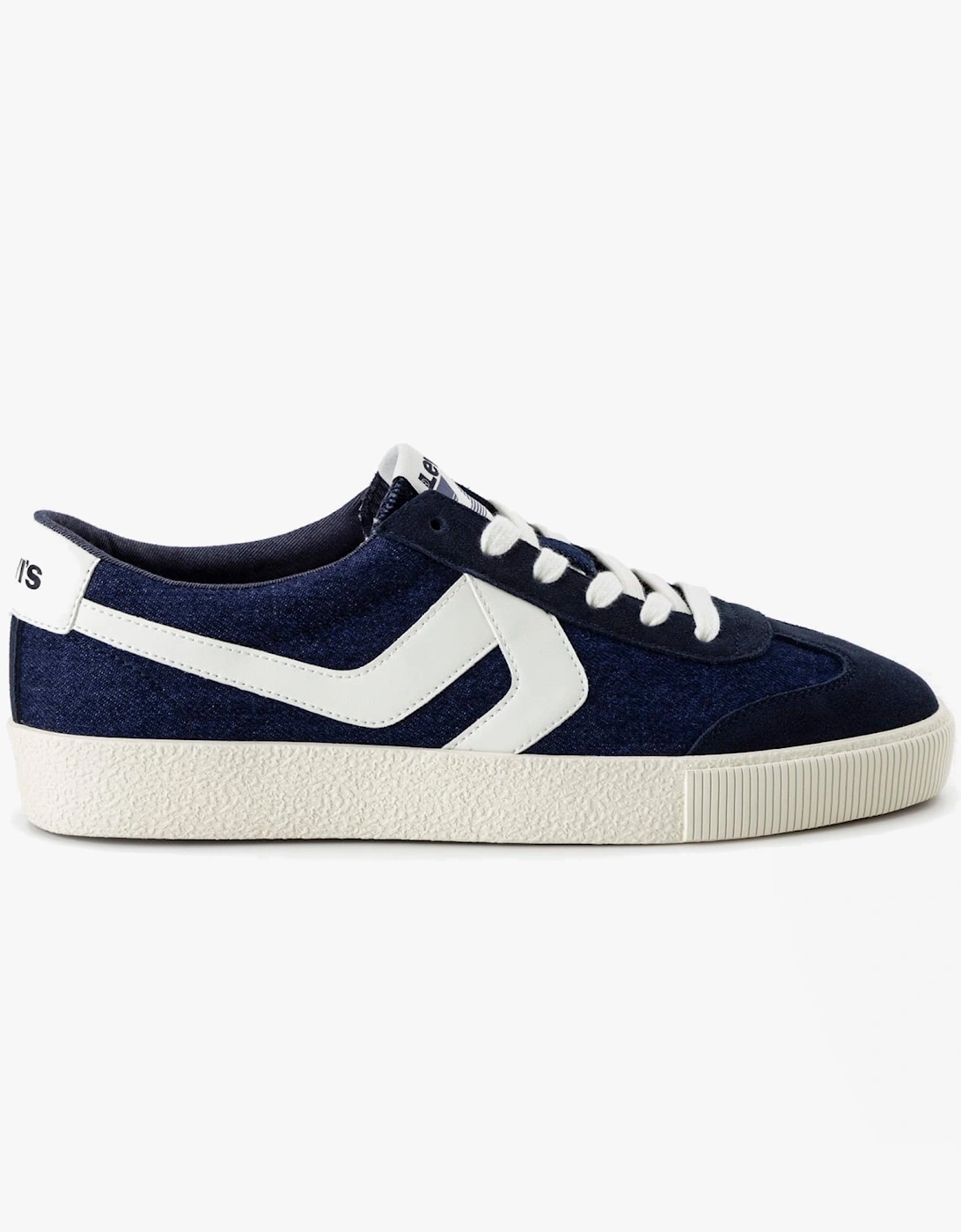 SNEAK Mens Trainers Navy Blue, 6 of 5