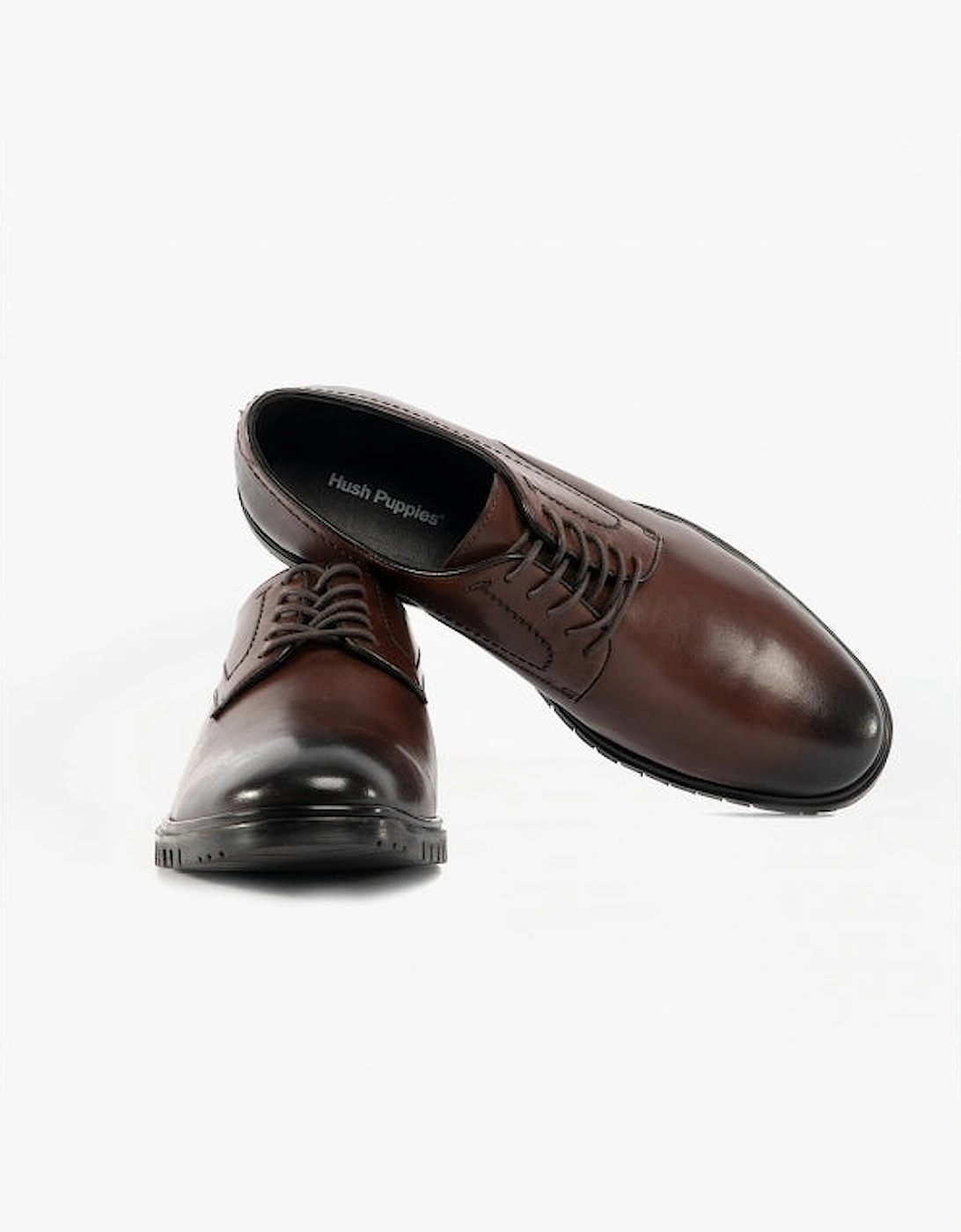 STERLING Mens Leather Shoes Brown