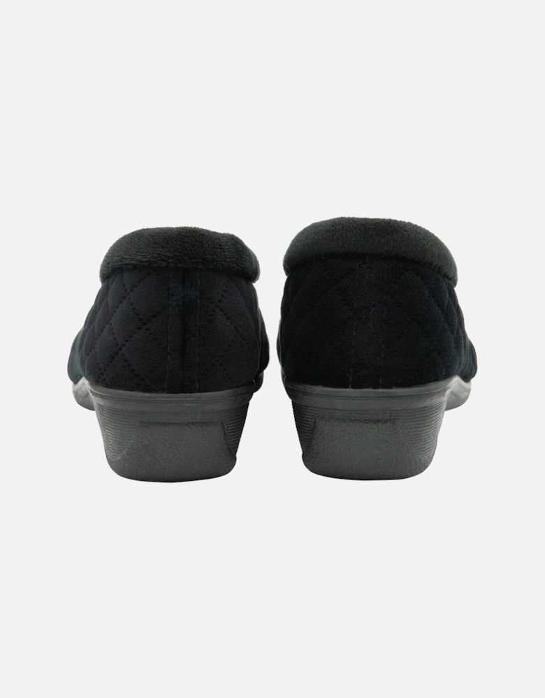 EADIE Womens Slippers Black