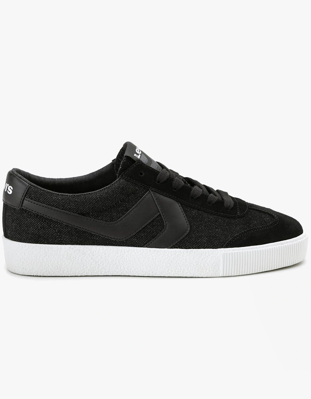 SNEAK Mens Trainers Regular Black, 6 of 5