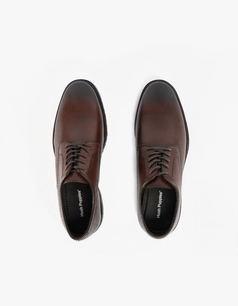 STERLING Mens Leather Shoes Brown