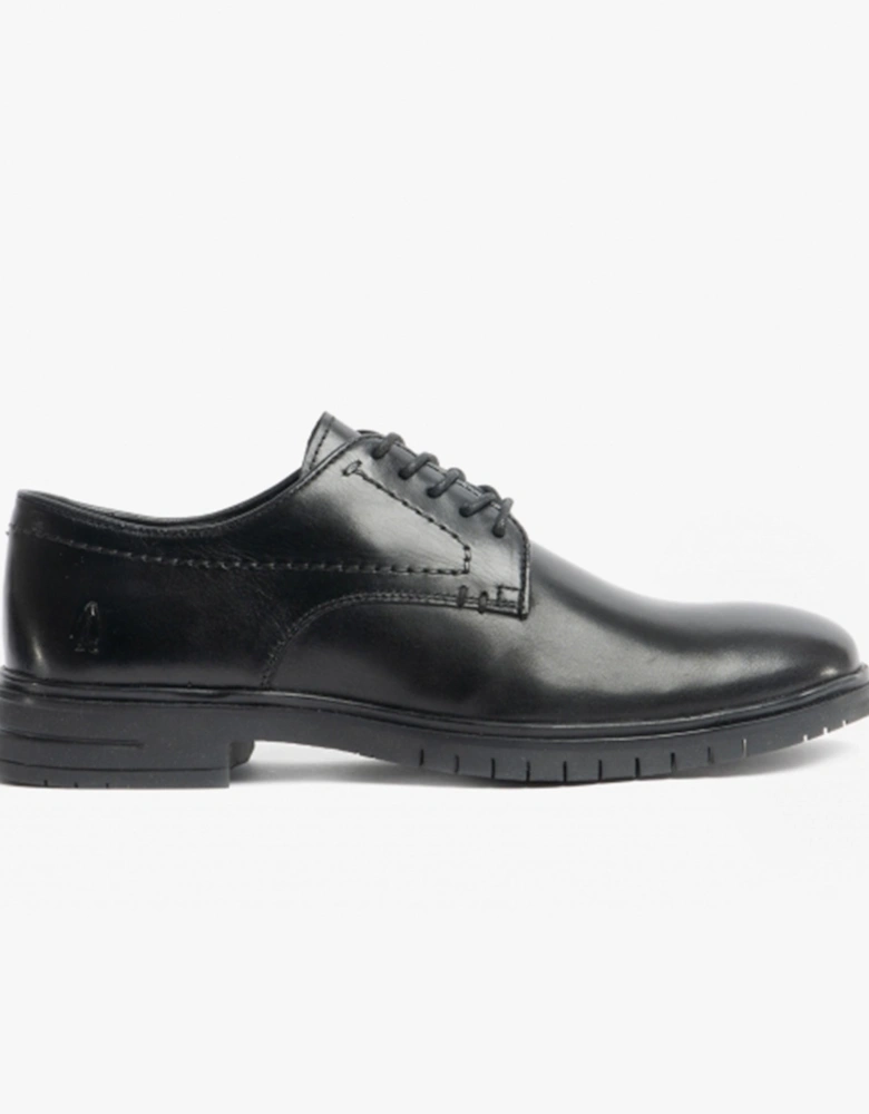 STERLING Mens Leather Derby Shoes Black