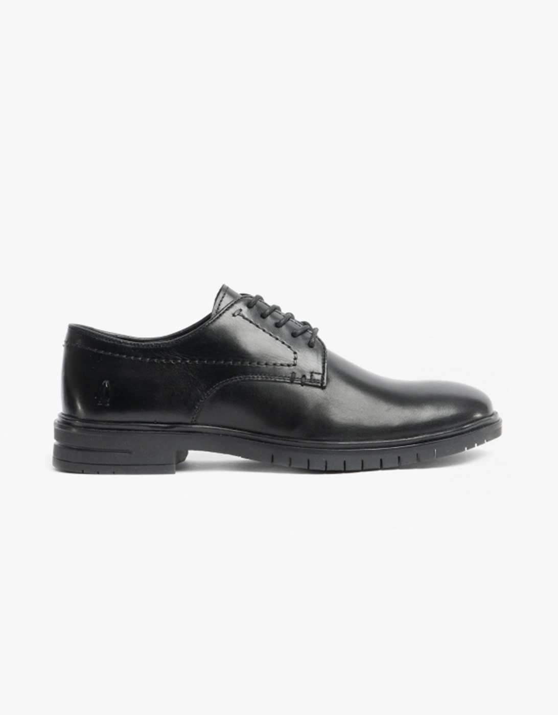 Hush Puppies Men's Hush Puppies STERLING Mens Leather Derby Shoes Black