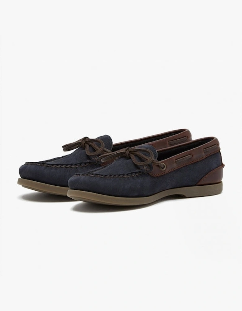 OLIVIA G2 Womens Boat Shoes Navy/Seahorse