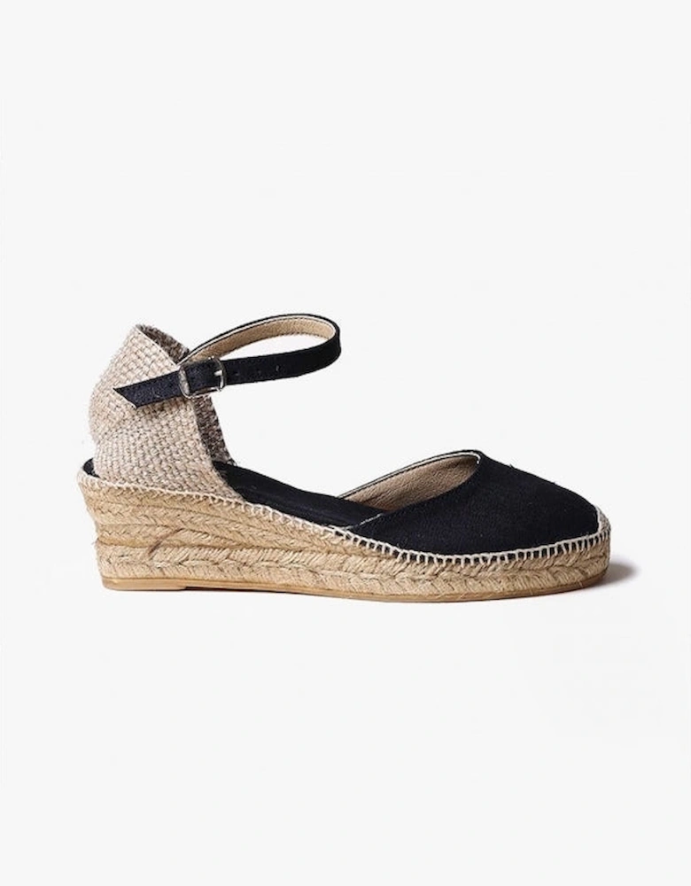 ROMINA Womens Vegan Espadrilles Black