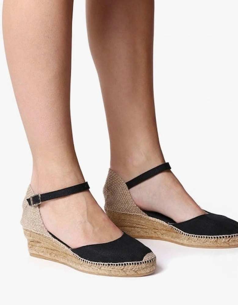 ROMINA Womens Vegan Espadrilles Black