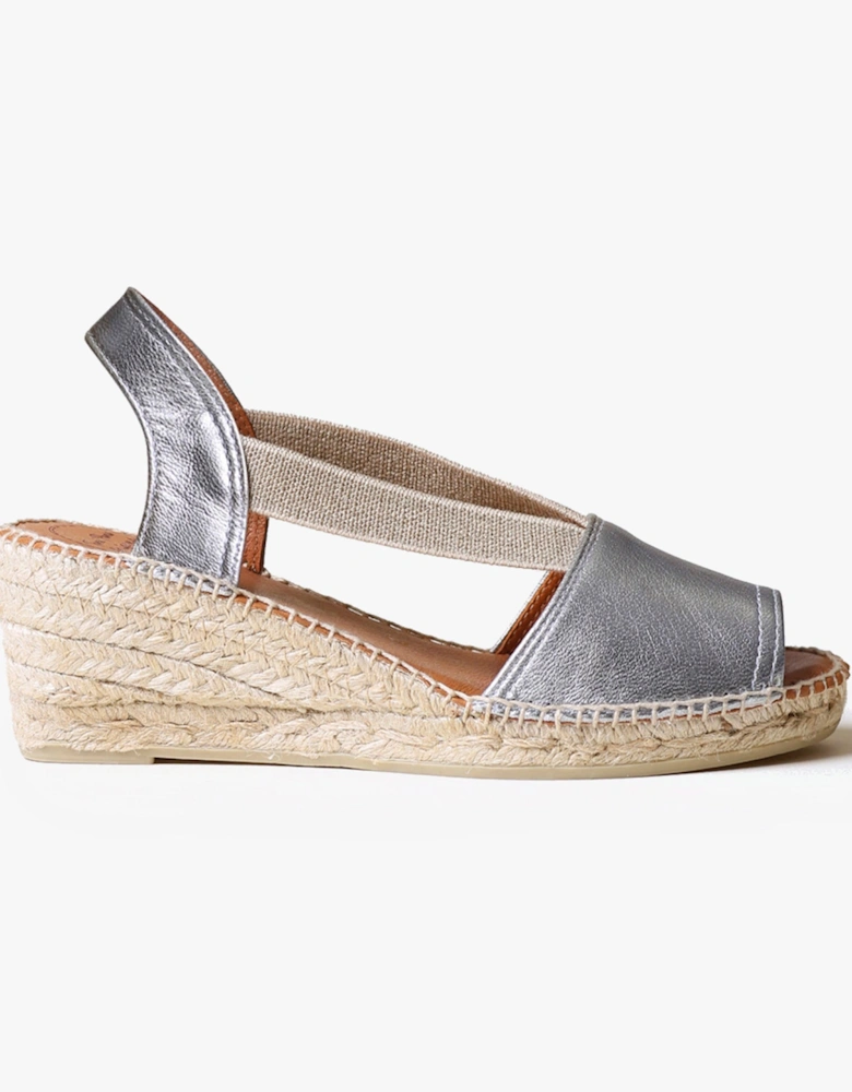 TEIDE-P Womens Espadrille Steel