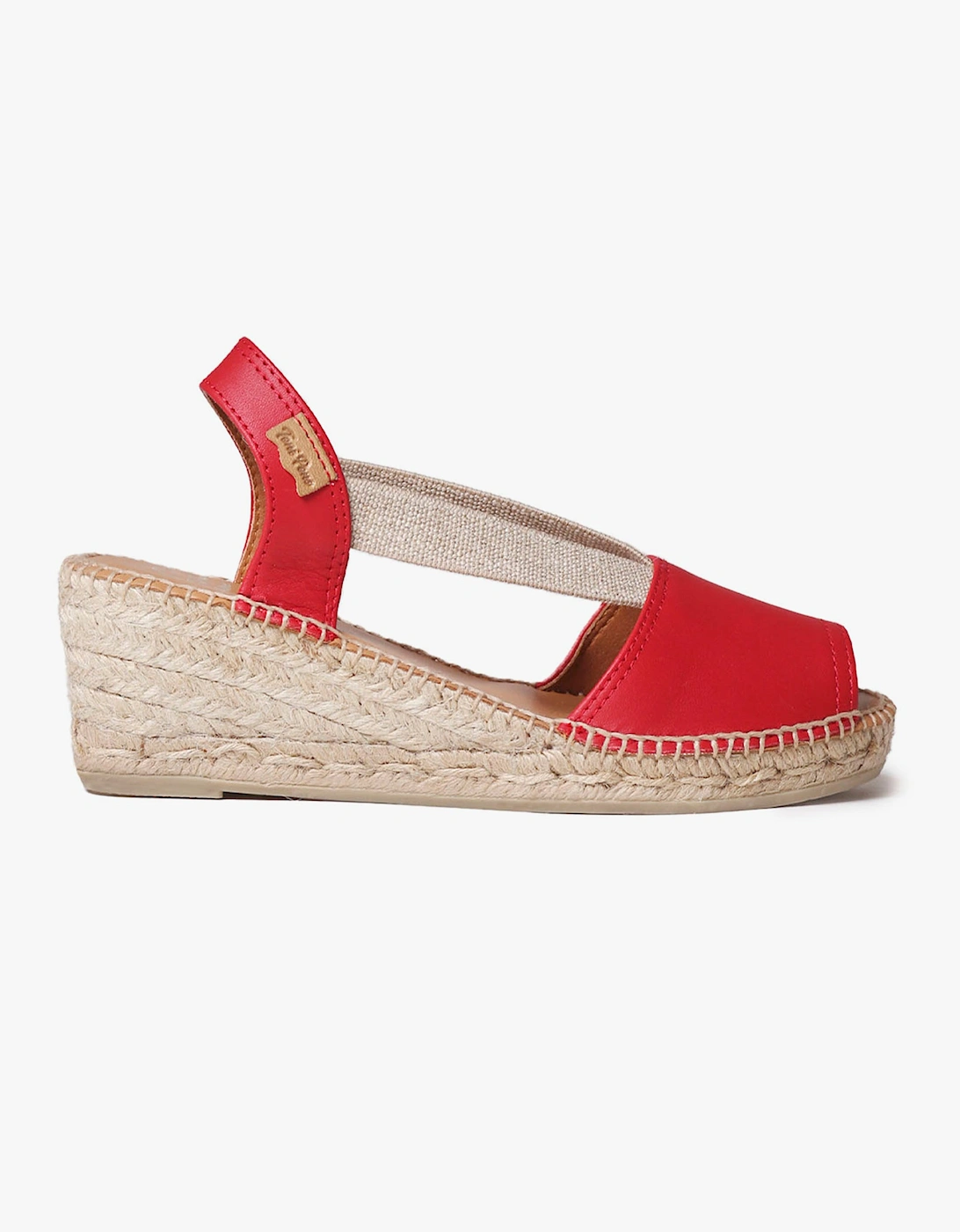 Women's Toni Pons TEIDE-P Womens Espadrille Sandals Red - Size: 4