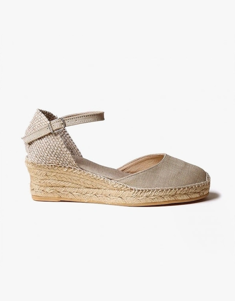 ROMINA Womens Vegan Espadrilles Stone