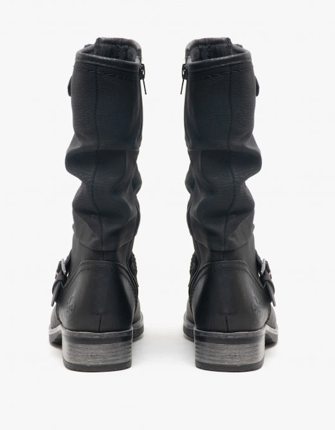 98860-00 Womens Calf Length Boots Black