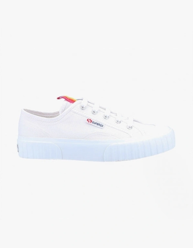 2630 STRIPE RAINBOW Womens Trainers White/Rainbow