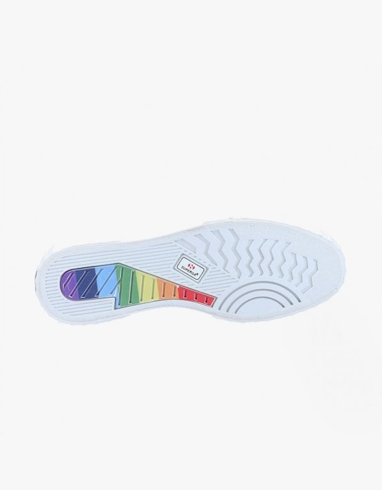 2630 STRIPE RAINBOW Womens Trainers White/Rainbow