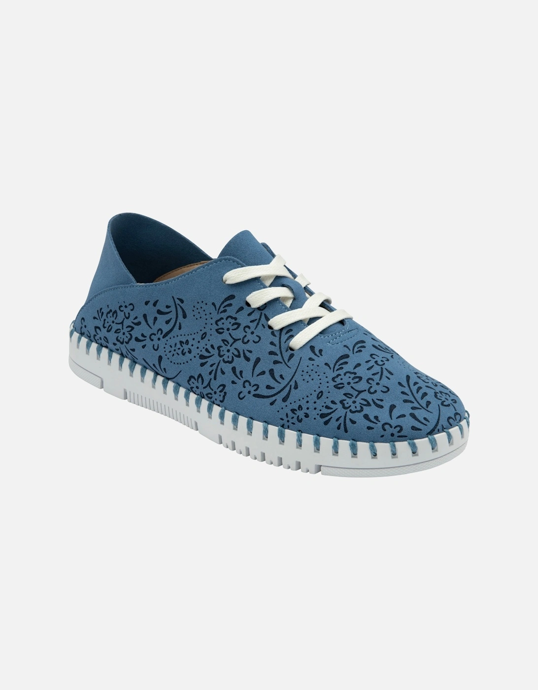 ALICJA Womens Shoes Blue, 7 of 6