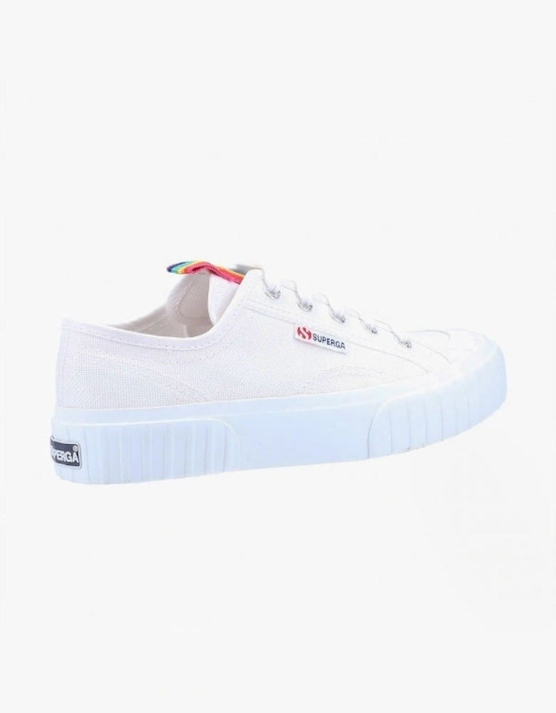 2630 STRIPE RAINBOW Womens Trainers White/Rainbow
