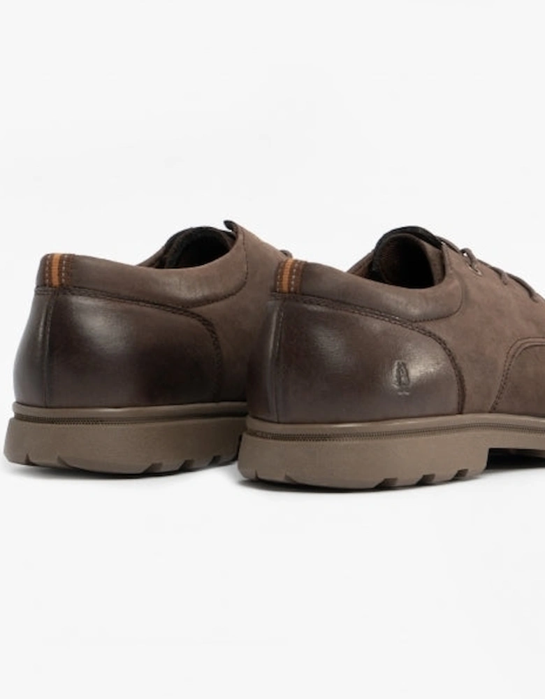 TREVOR Mens Nubuck Shoes Brown