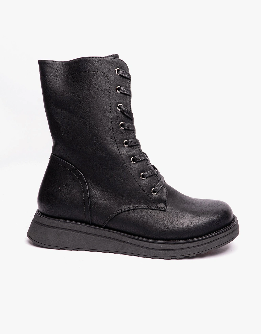 MARTINA4 Womens Ankle Boots Black, 8 of 7