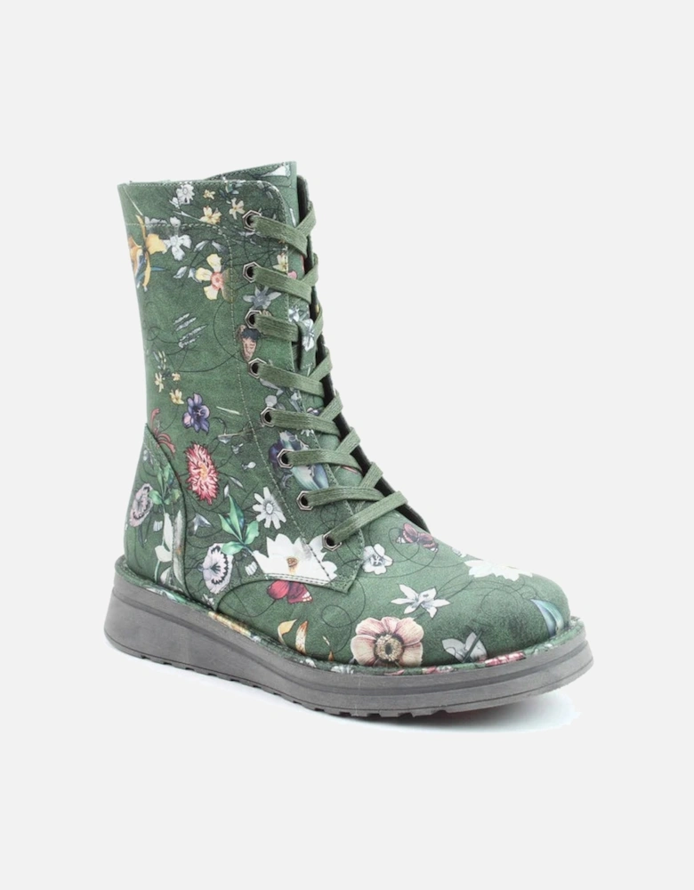 MARTINA4 PRINT FANTASY Womens Ankle Boots Forest