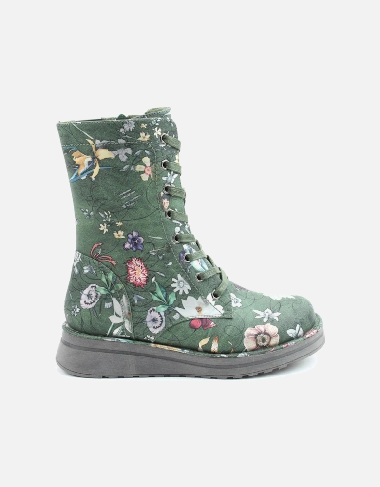 MARTINA4 PRINT FANTASY Womens Ankle Boots Forest
