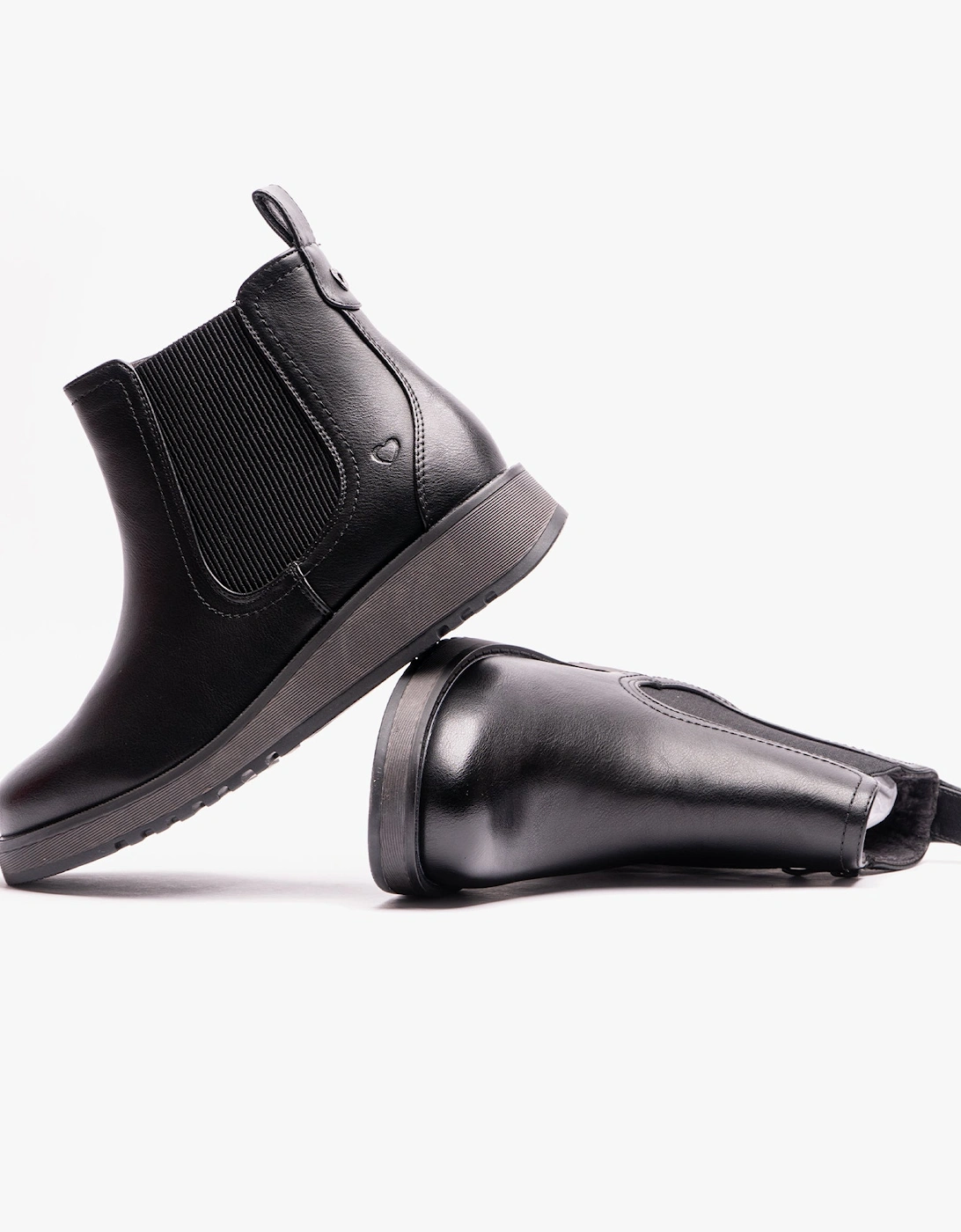 NEW ROLO2 Womens Chelsea Boots Black