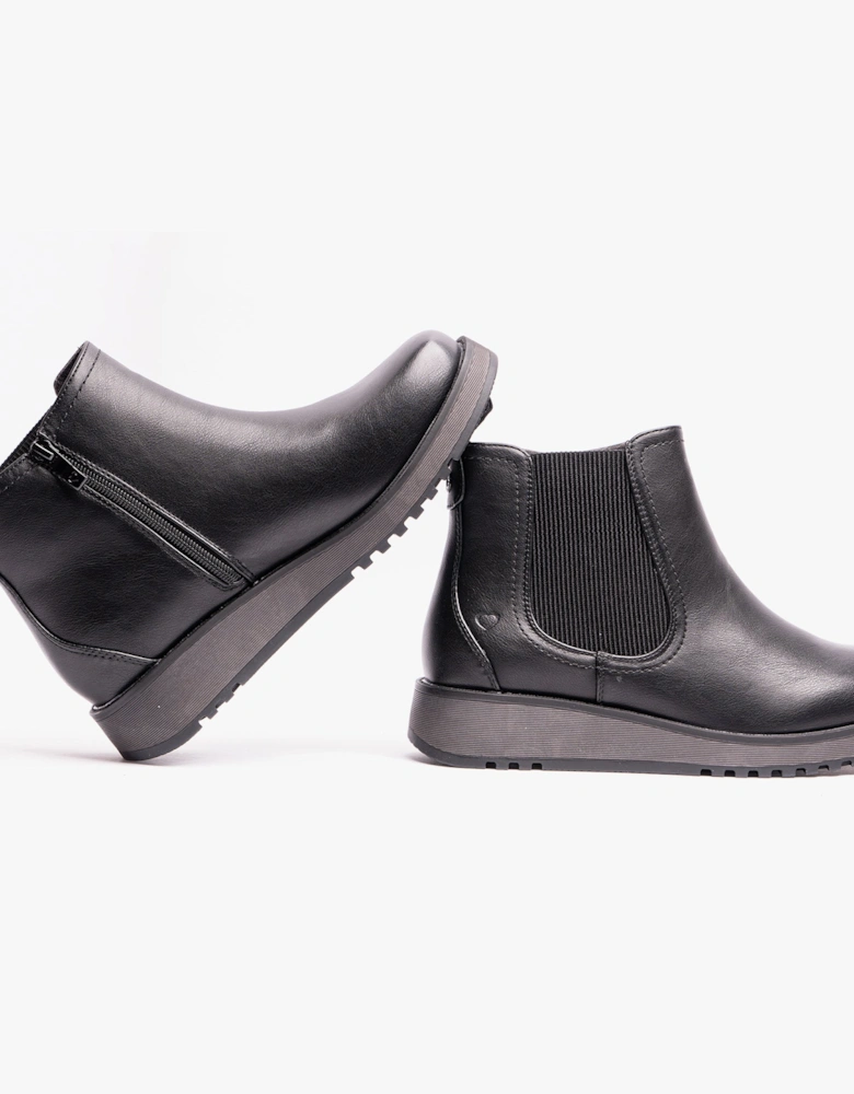 NEW ROLO2 Womens Chelsea Boots Black