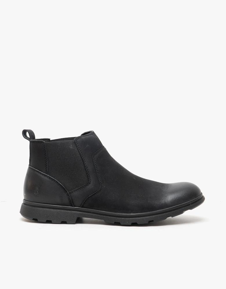 TYRONE Mens Nubuck Boots Black