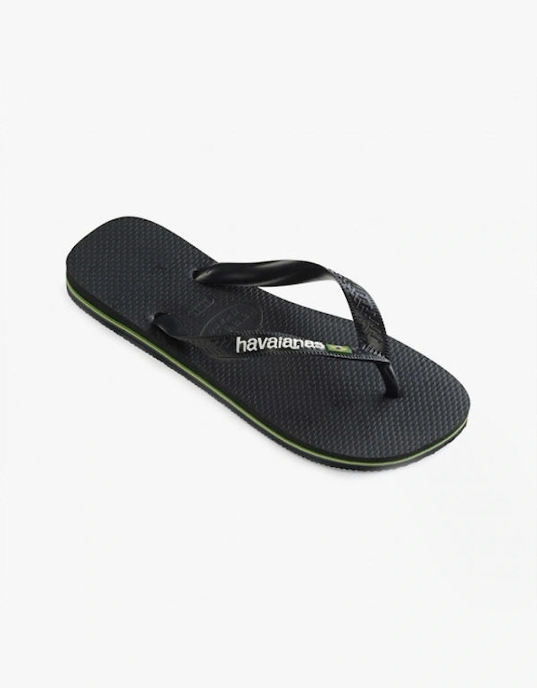 HAV BRASIL LOGO Mens Flip Flops Navy Blue