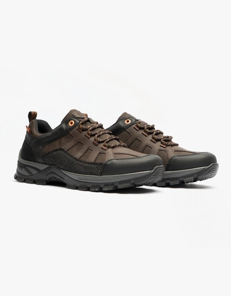 B6810-25 Mens Hiking Shoes Brown