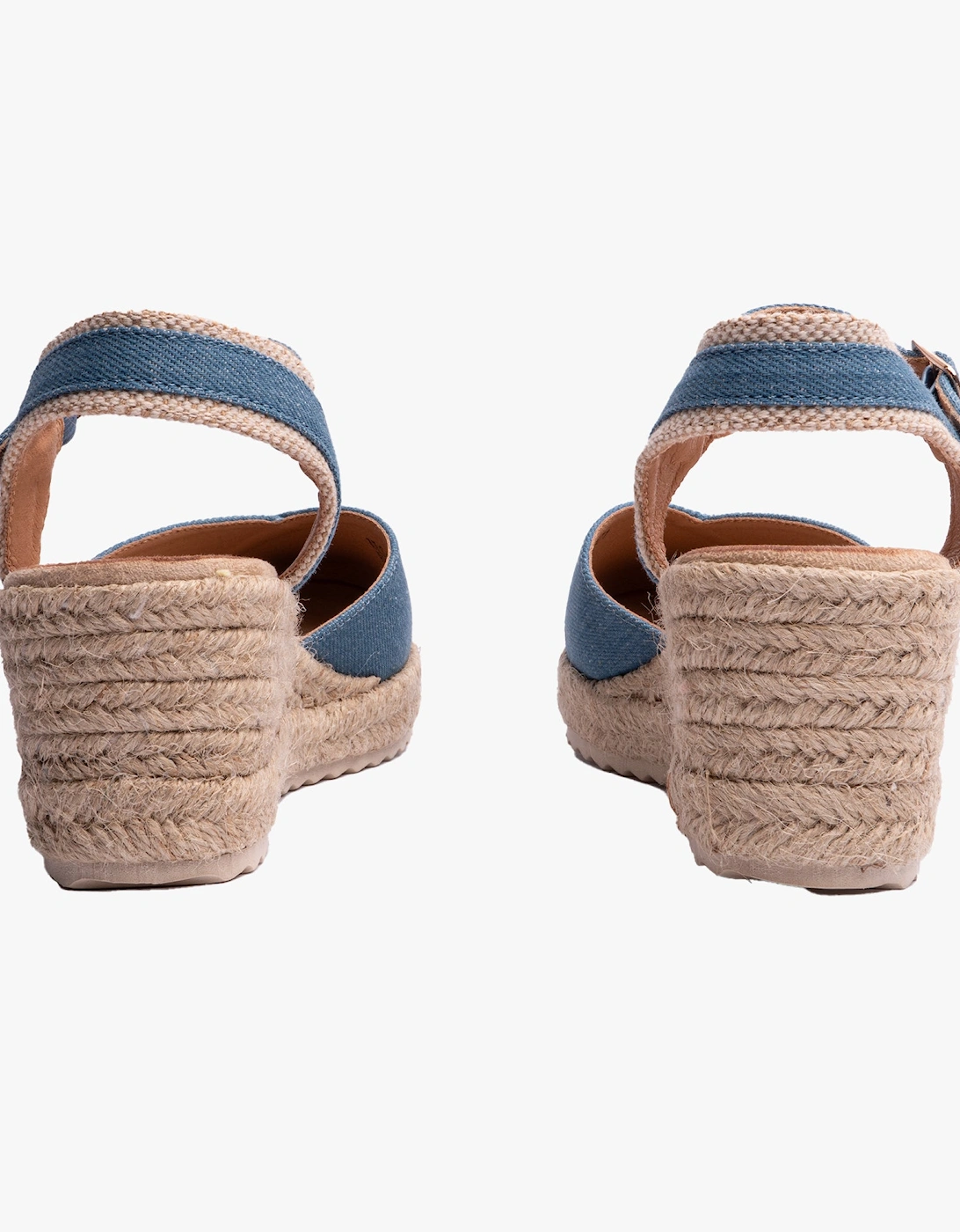 BRONYA Womens Sandals Denim