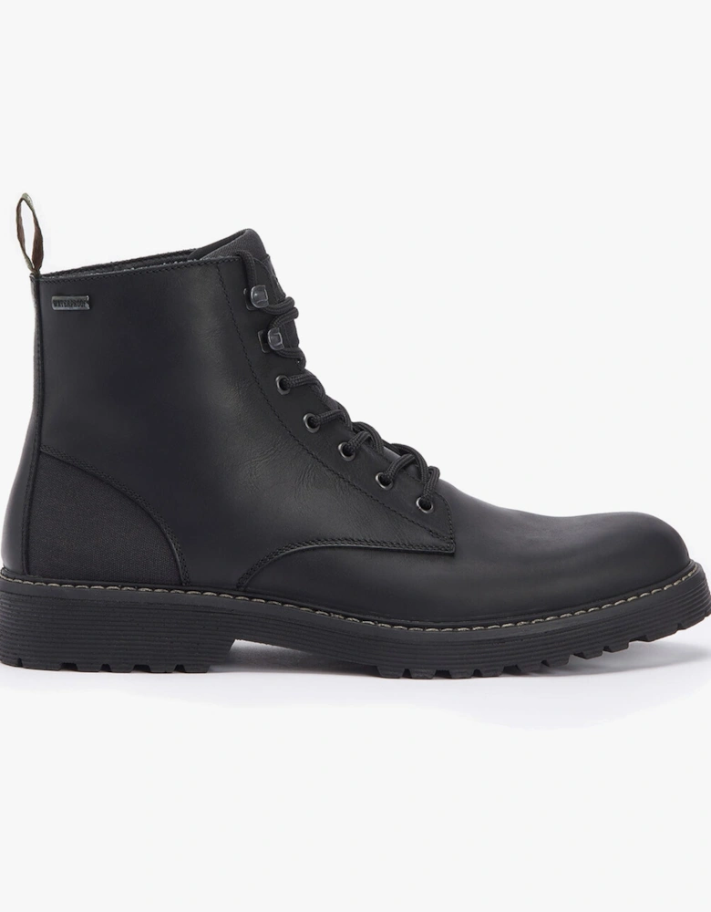 HARVEY Mens Derby Boots Black