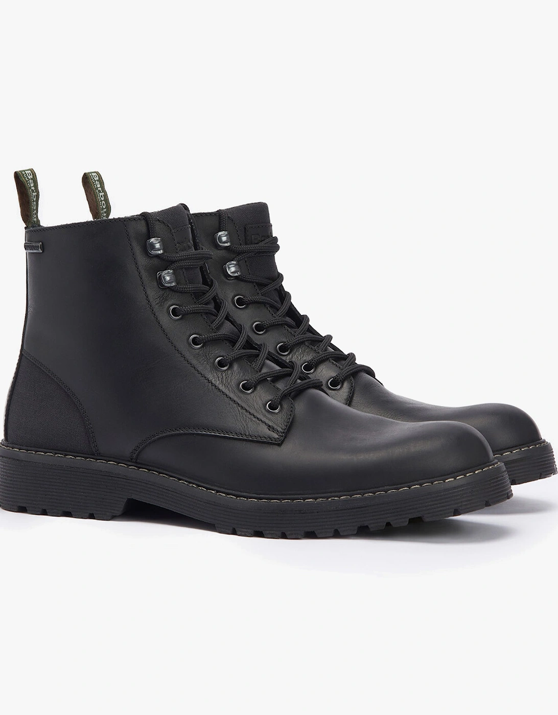 HARVEY Mens Derby Boots Black