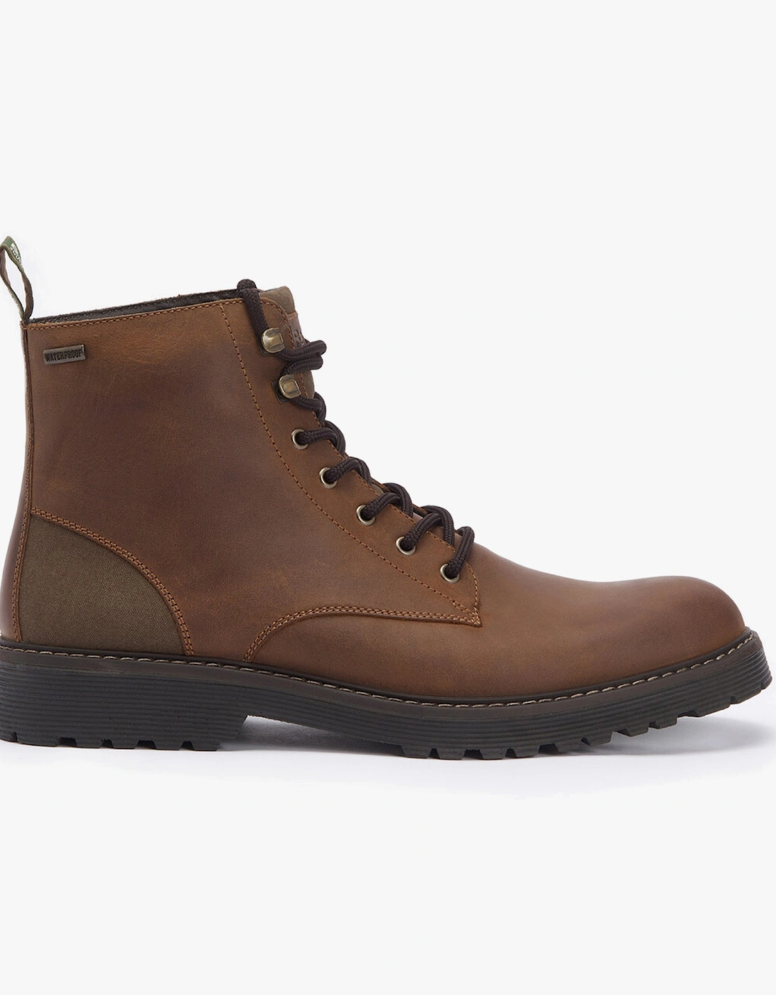 HARVEY Mens Derby Boots Teak, 6 of 5