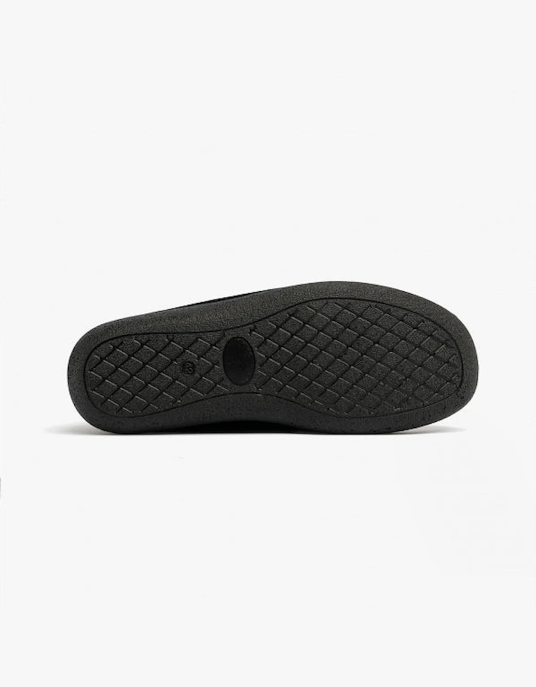 CLARENCE Mens Slippers Black