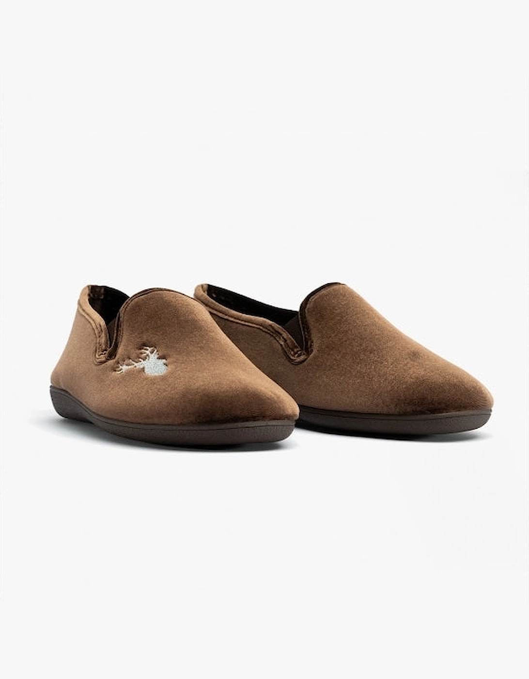 CLARENCE Mens Slippers Brown