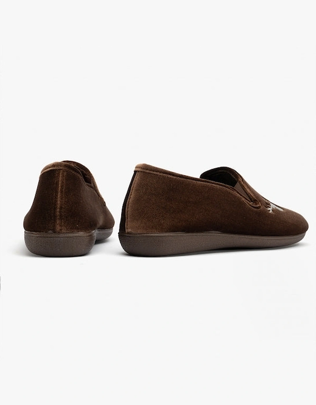 CLARENCE Mens Slippers Brown